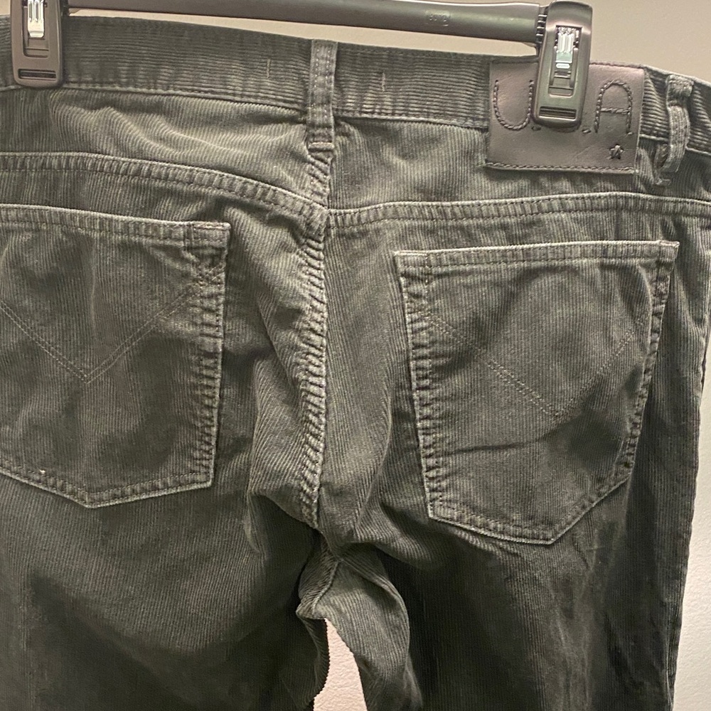 John Varvatos Dark Charcoal and Navy - 36RG - Relaxed Jeans- light corduroy - Picture 5 of 6